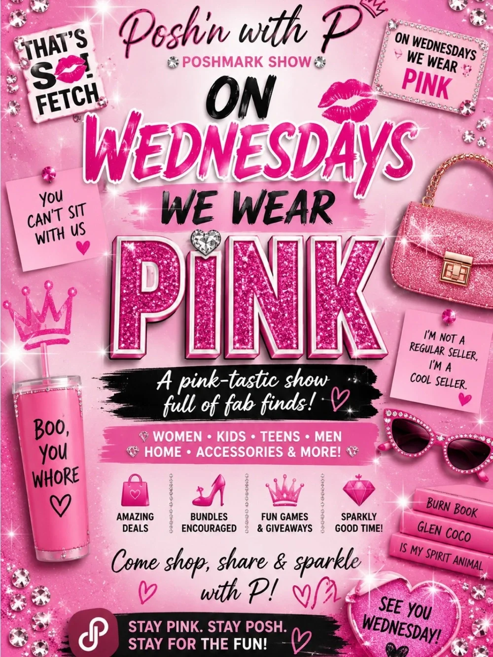 On Wednesdays We Sell Pink. Every Wednesday at 12pm est - Picture 1 of 1